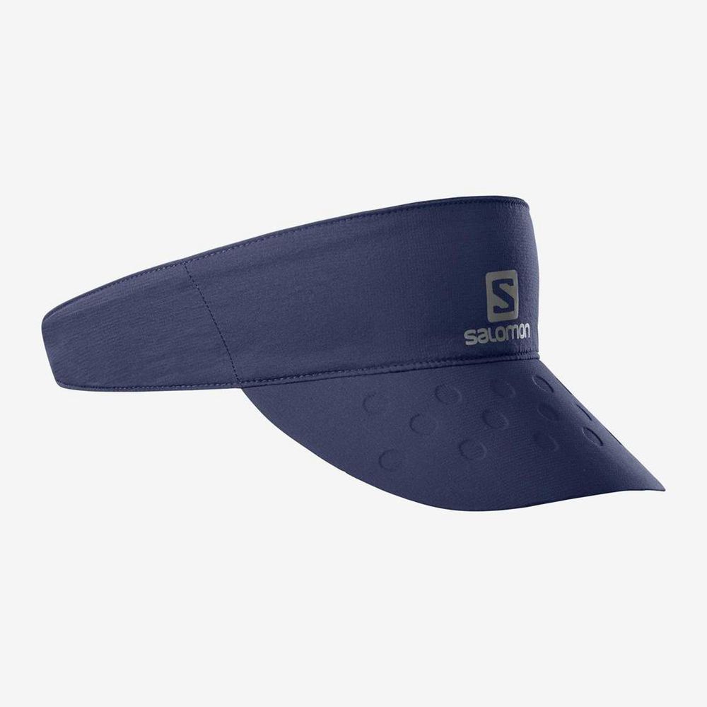 Visor Damskie Salomon SENSE VISOR - Granatowe - Polska (689-CERZUJ)